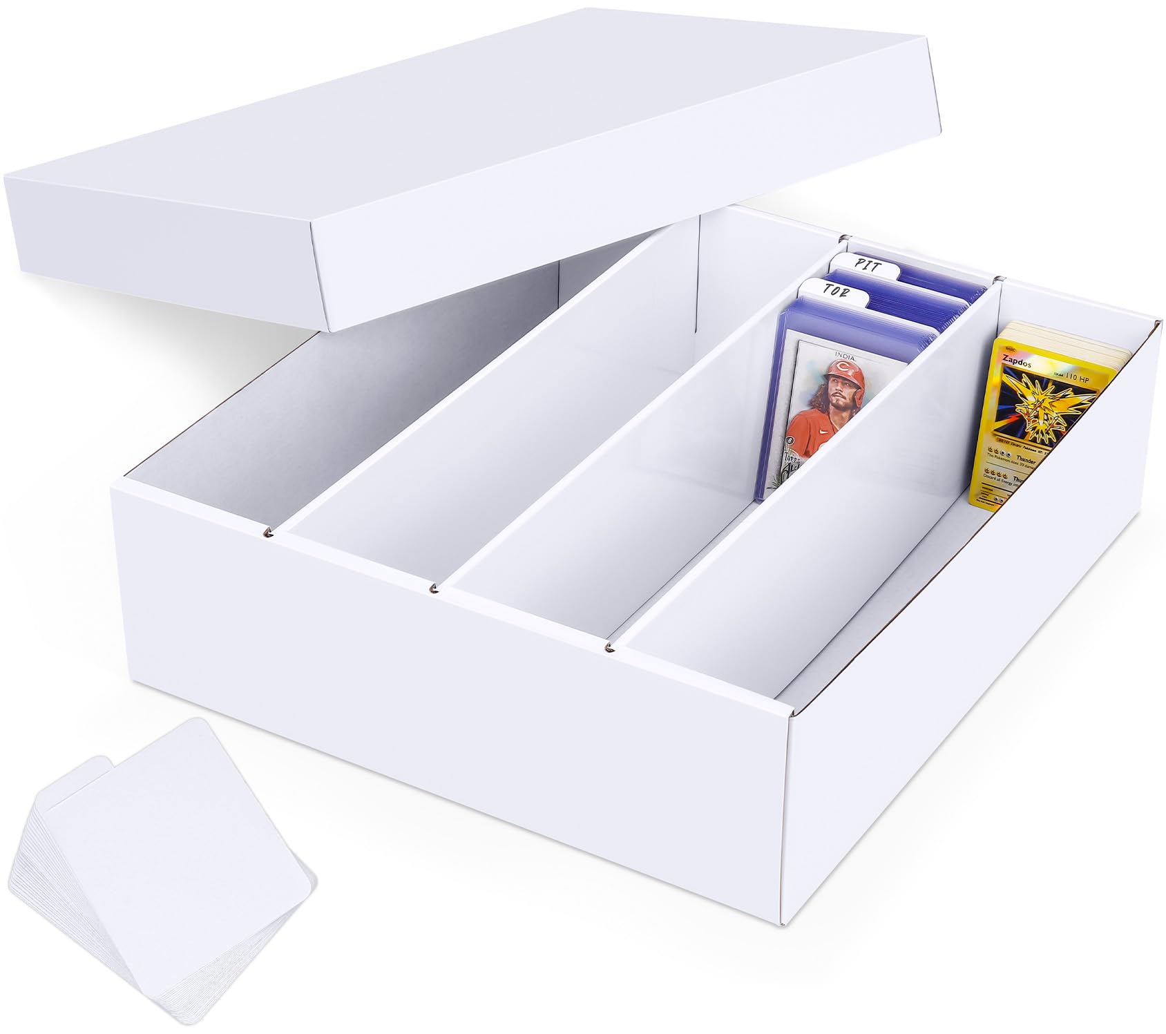 Amazon.com: Leyzan Trading Card Storage Box, 3200 Count